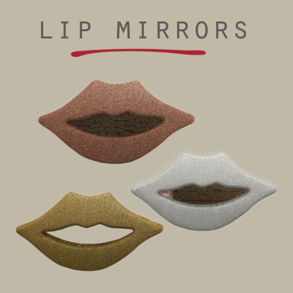  Leo 4 Sims: Lip Mirrors
