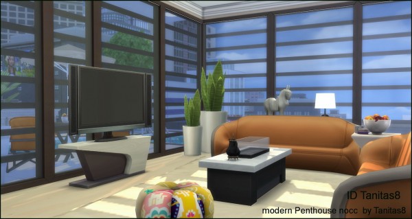 Tanitas Sims: Modern Penthouse NoCC
