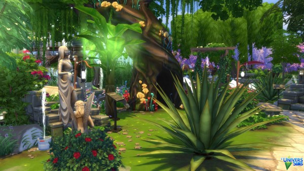  Luniversims: The fairy garden by chipie cyrano