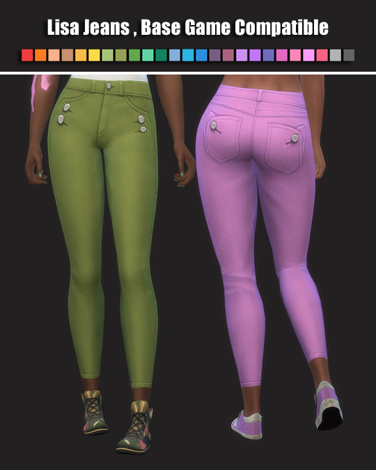  Simsworkshop: Lisa Jeans by maimouth