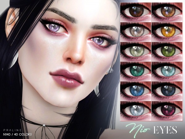  The Sims Resource: Nio Eyes N140 by Pralinesims