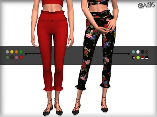  The Sims Resource: Frilly Pant by OranosTR