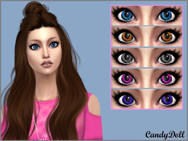 The Sims Resource: Crazy Doll Eyes by CandyDolluk