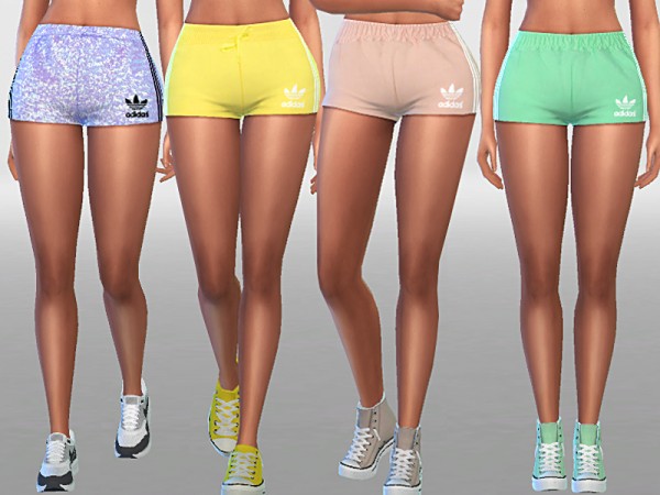  The Sims Resource: Sporty Shorts Pack 025 by Pinkzombiecupcakes