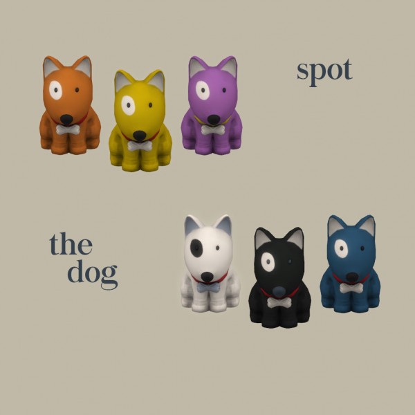  Leo 4 Sims: Spot The Dog Decor