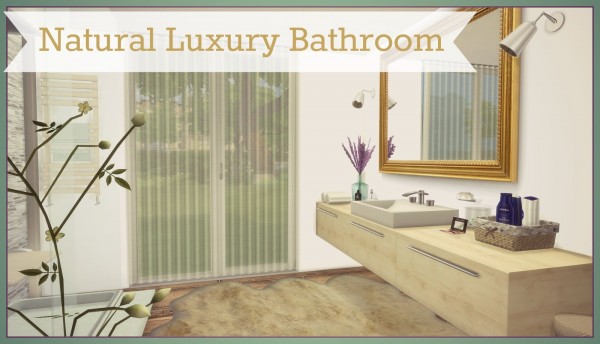  Dinha Gamer: Natural Luxury Bathroom