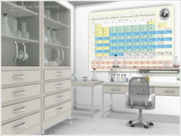  The Sims Resource: Chemical laboratory by Severinka