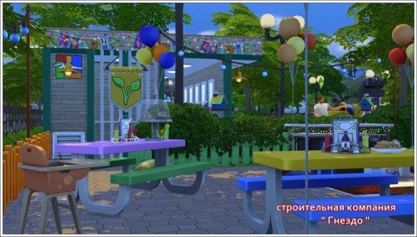  Sims 3 by Mulena: Park Sports field