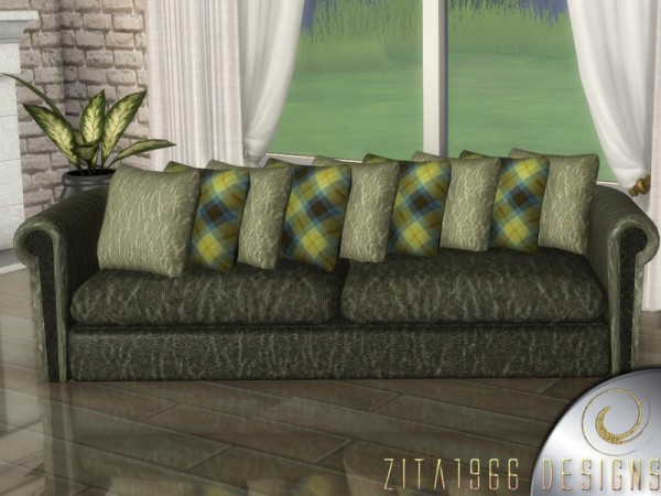  The Sims Resource: Modern Living Green by ZitaRossouw