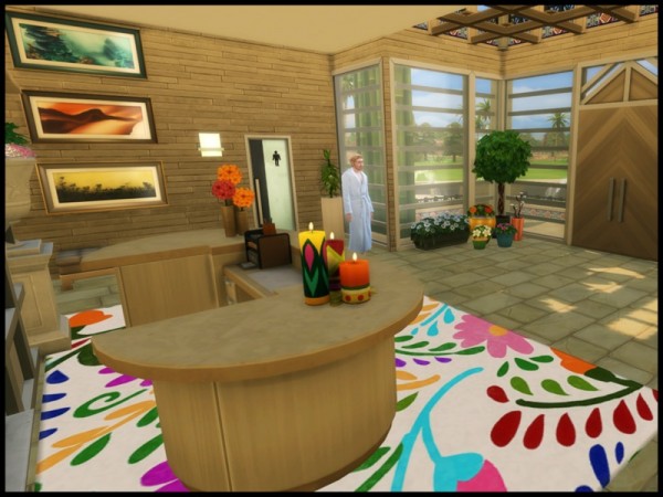  The Sims Resource: Oasis Spings Spa by Terramoon