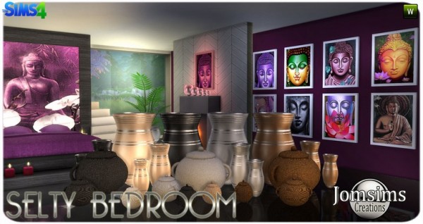  Jom Sims Creations: Selty bedroom