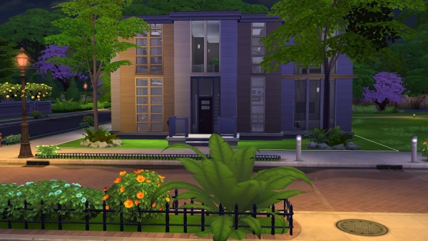  Mod The Sims: Modern manor (no CC) by iSandor