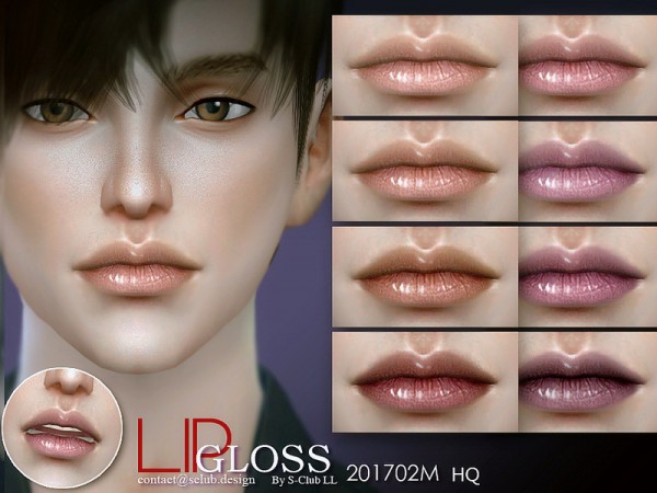  The Sims Resource: Lip 201702M by S Club
