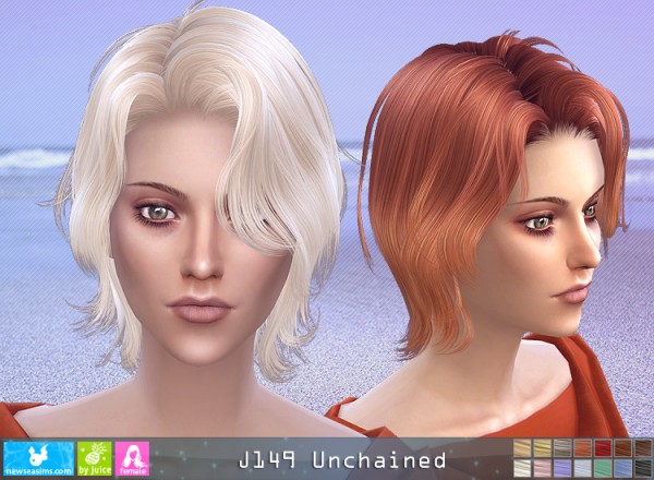  NewSea: J149 Unchained donation hairstyle female