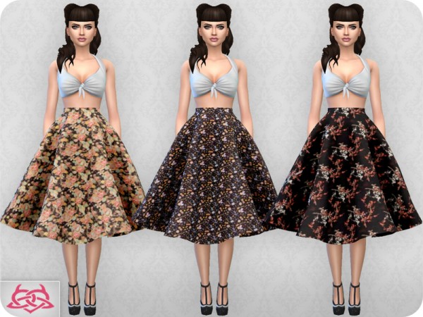  The Sims Resource: Vintage Basic skirt 2 recolor 7 by Colores Urbanos