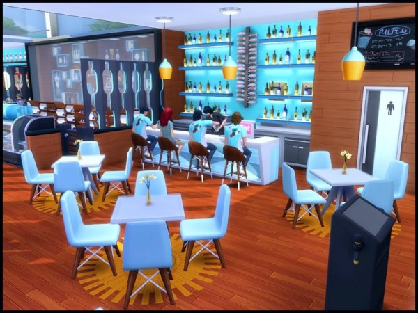  The Sims Resource: Pins Bar and Bowling Alley by sparky