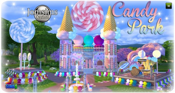Jom Sims Creations: Candy park