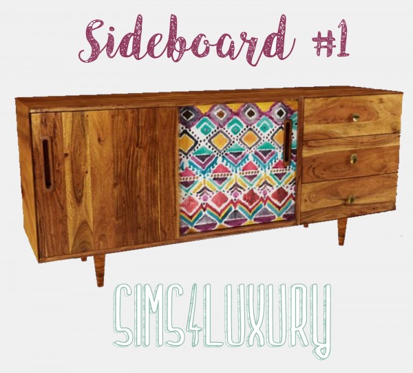  Sims4Luxury: Sideboard 1