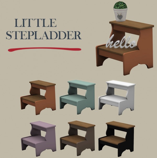  Leo 4 Sims: Little Stepladder