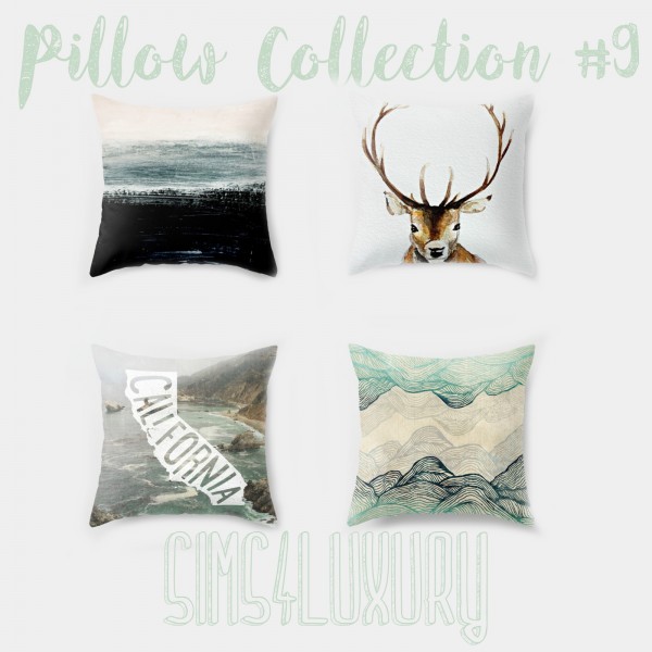  Sims4Luxury: Pillow Collection 9