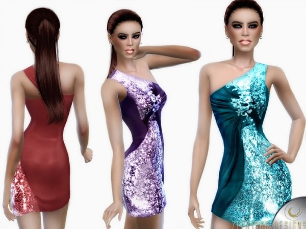  The Sims Resource: Bimimi Party Dress by ZitaRossouw