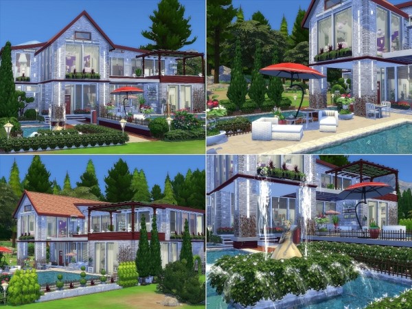  The Sims Resource: Ksandra house by Nessca