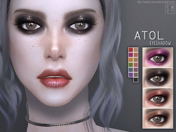  The Sims Resource: Atol   Eyeshadow by Screaming Mustard