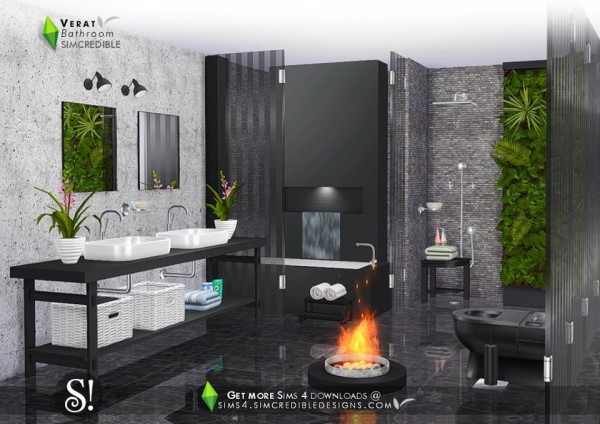 SIMcredible Designs: Verat bathroom