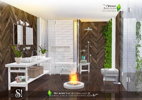 SIMcredible Designs: Verat bathroom