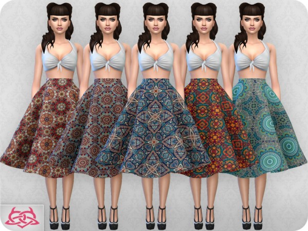  The Sims Resource: Vintage Basic skirt 2 recolor 3 by Colores Urbanos