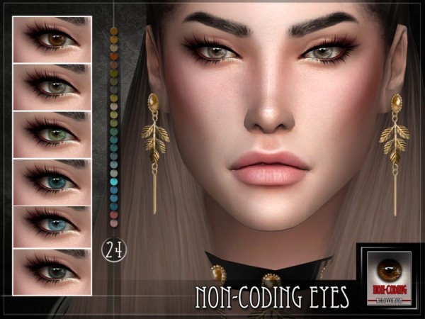  The Sims Resource: Non coding Eyes by RemusSirion