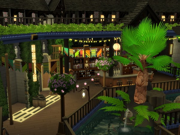  Mod The Sims: Bradybrads Ultimate Pirate Restaurant   No CC by bradybrad7