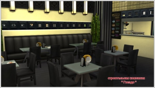  Sims 3 by Mulena: Restaurant Elite