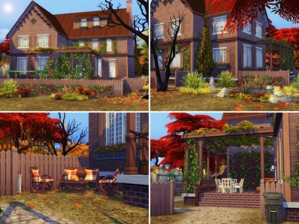  The Sims Resource: Autumn Leaves house by MychQQQ
