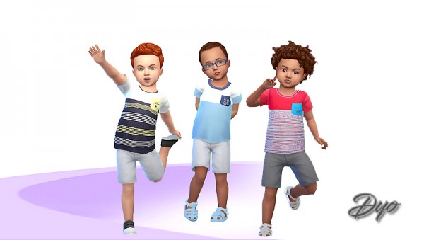  Les Sims 4: T shirt for boys