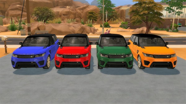 Lory Sims: Land Rover Range Rover Sport SVR