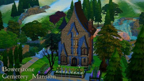  Mod The Sims: Bowerstone Cemetery Mansion by Tx Slade xT