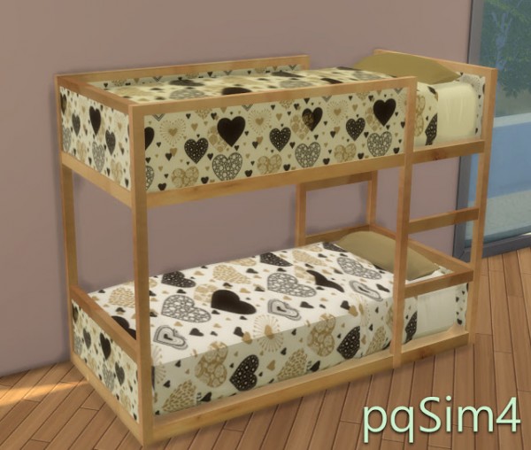 PQSims4: Todler Ikea Inspired bed