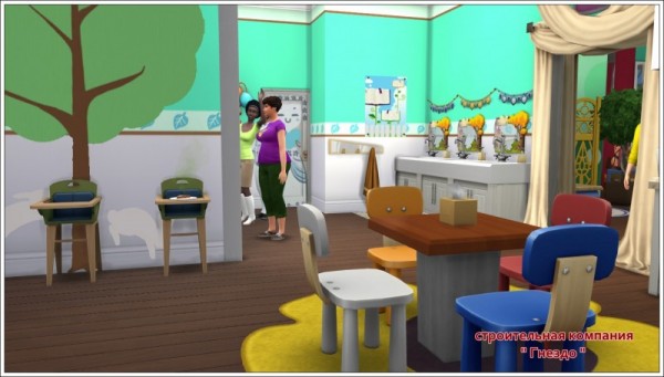  Sims 3 by Mulena: Kindergarten Rainbow