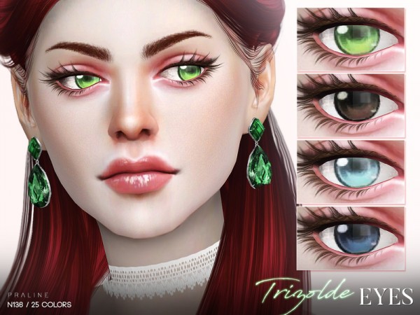  The Sims Resource: Trizolde Eyes N136 by Pralinesims