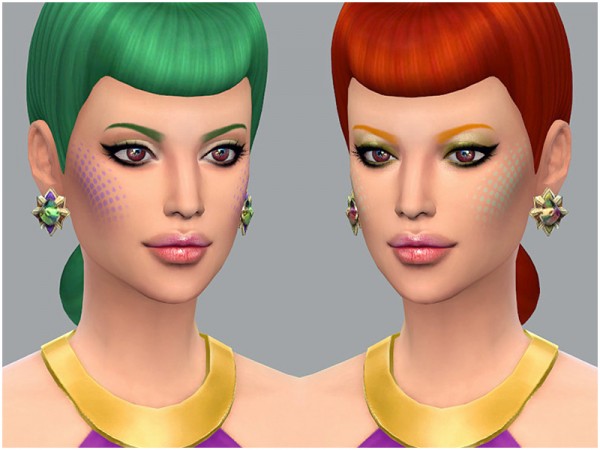  The Sims Resource: Rise and Shine earrings by WistfulCastle