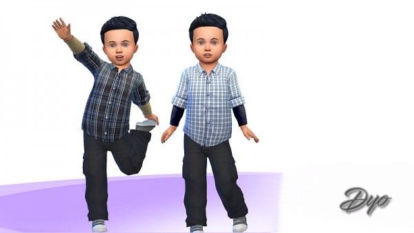  Les Sims 4: Shirt toddler TM2