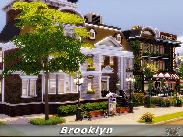  The Sims Resource: Brooklyn house by Danuta720