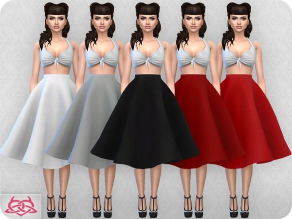  The Sims Resource: Vintage Basic skirt 2 by Colores Urbanos