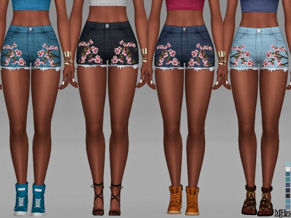  The Sims Resource: Kyla Shorts by Margeh 75