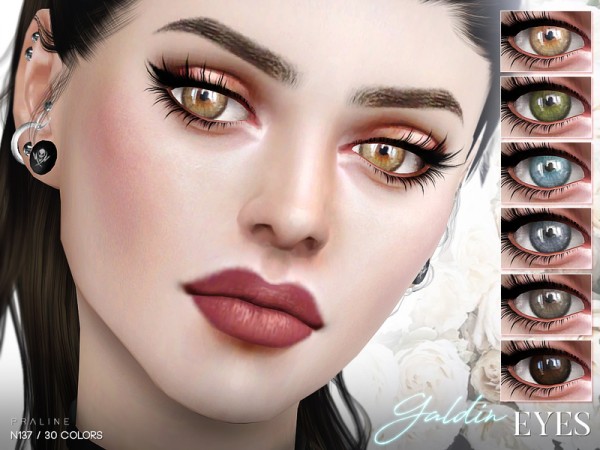  The Sims Resource: Galdin Eyes N137 by Pralinesims