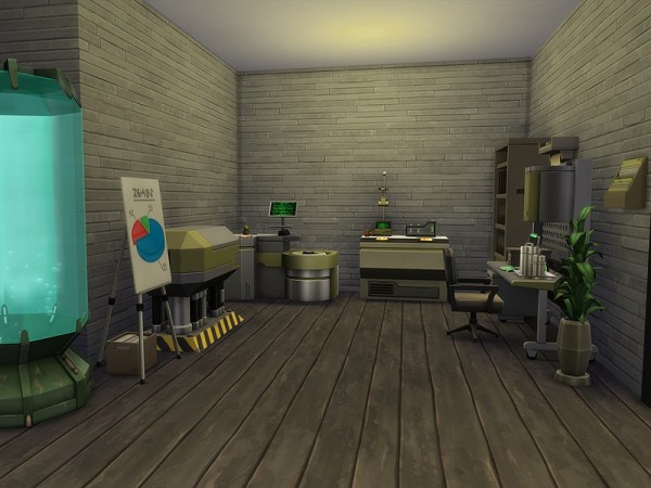  The Sims Resource: The Peculiar Lab and Store by Ineliz