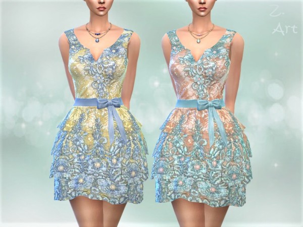  The Sims Resource: DreamZ. dress 03 by Zuckerschnute20