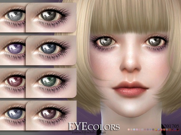  The Sims Resource: Eyecolor 201705 by S Club