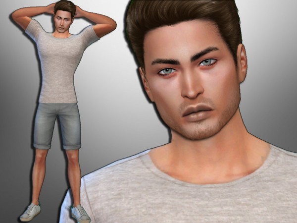  The Sims Resource: Aidan Duff by  divaka45